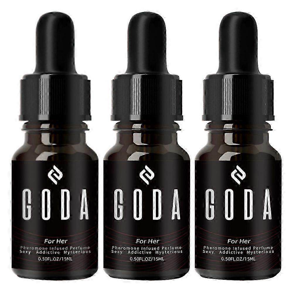 1-5X عطر GODA للنساء - 15 مل / 0.50 أونصة سائلة - عطور نسائية تدوم طويلا بالياسمين والورد - زيت عطر زهري مع حلو