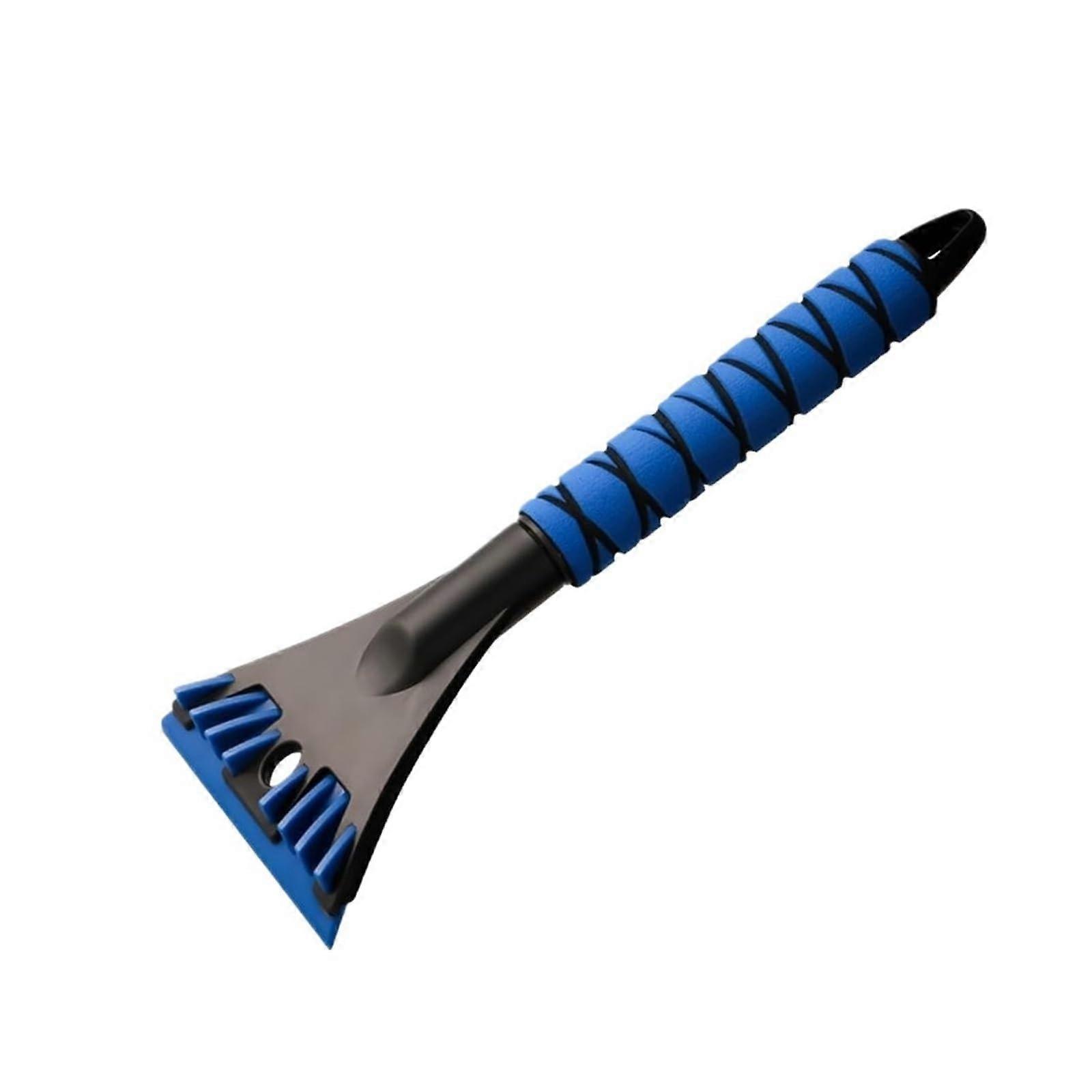 Heavy Duty Snow Shovel and Ice Scraper with Ergonomic NonSlip Grip for Car and Driveway Use