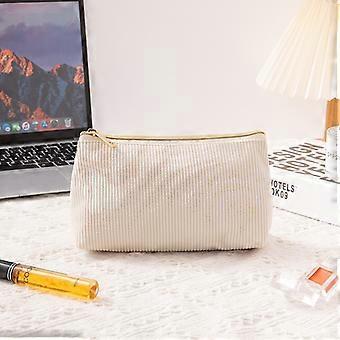 New Corduroy Women's Cosmetics Storage Bag Convenient Large Capacity Cosmetic Bag Korean Edition Makeup Brcomh Bag