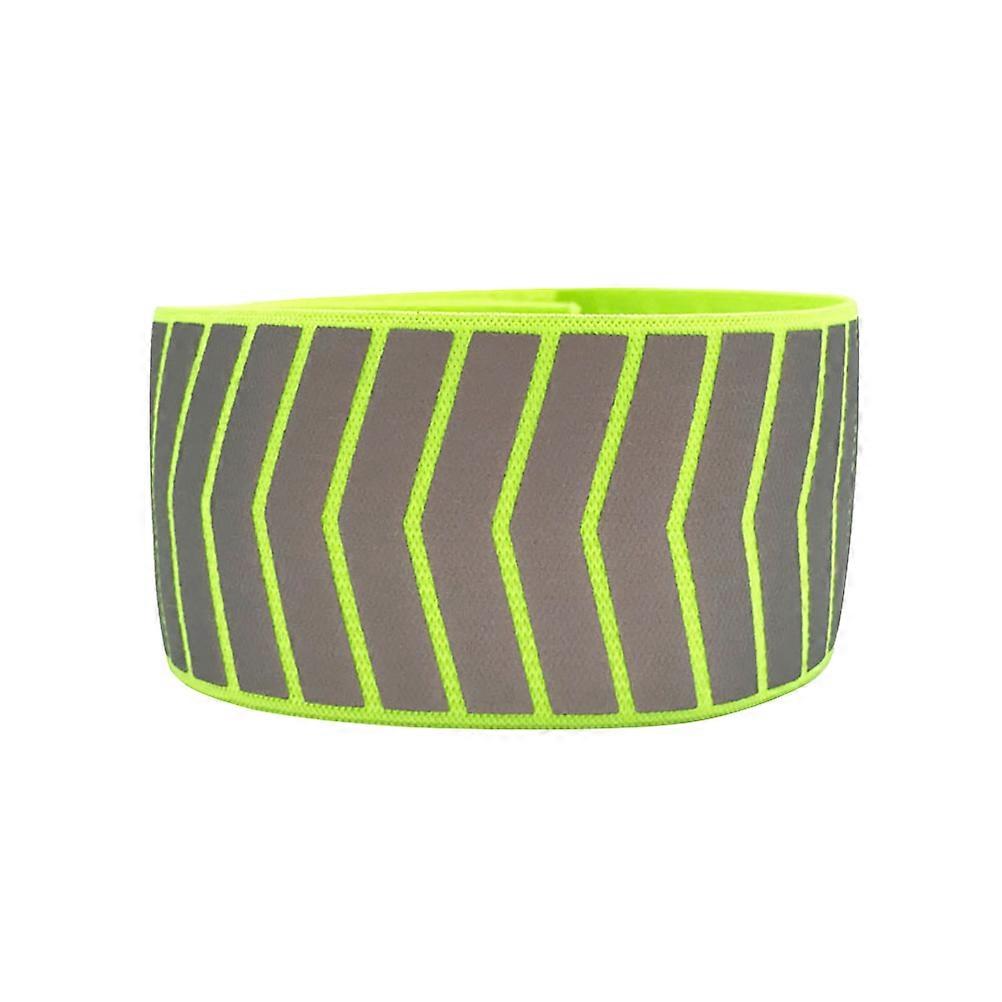 Running Reflective Strip Pants Tape for Warning Safety Use 3Pcs Green Reflective Tape