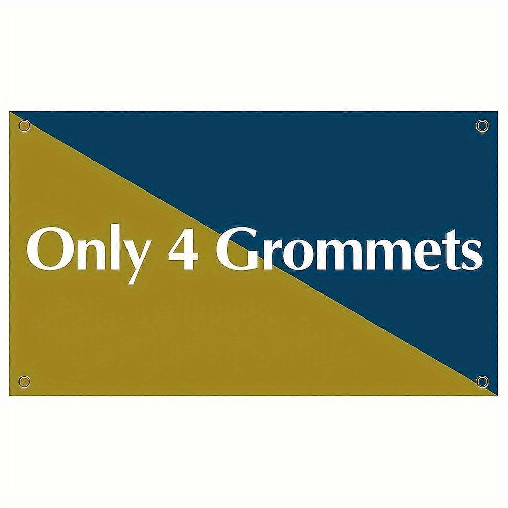A Custom Banner Flag Available in Various Sizes, Four Brass Grommets for Hanging. Ideal for Garden, Yard, And Wall Decorations