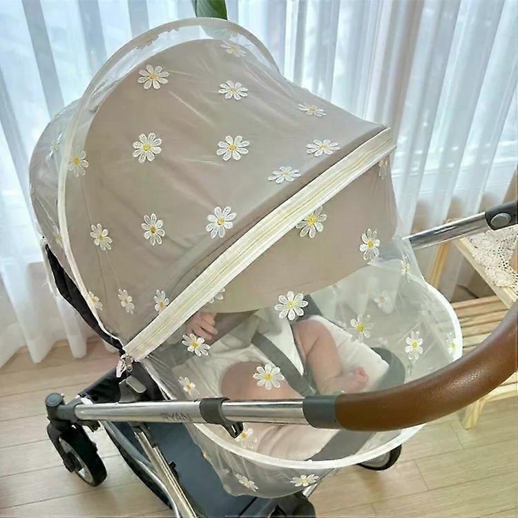 NEW Summer Mosquito Net Baby Stroller Pushchair Mosquito Insect  Net Safe Infants Protection Mesh Stroller Accessories
