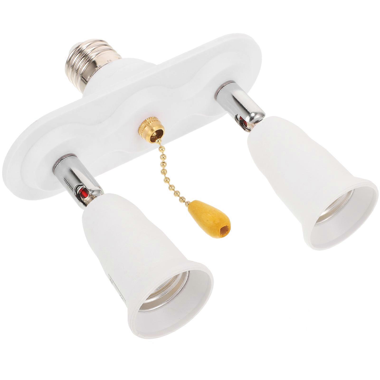 Light Socket Splitter for Bedroom and Kitchen Use 4Pcs Adapter Kit