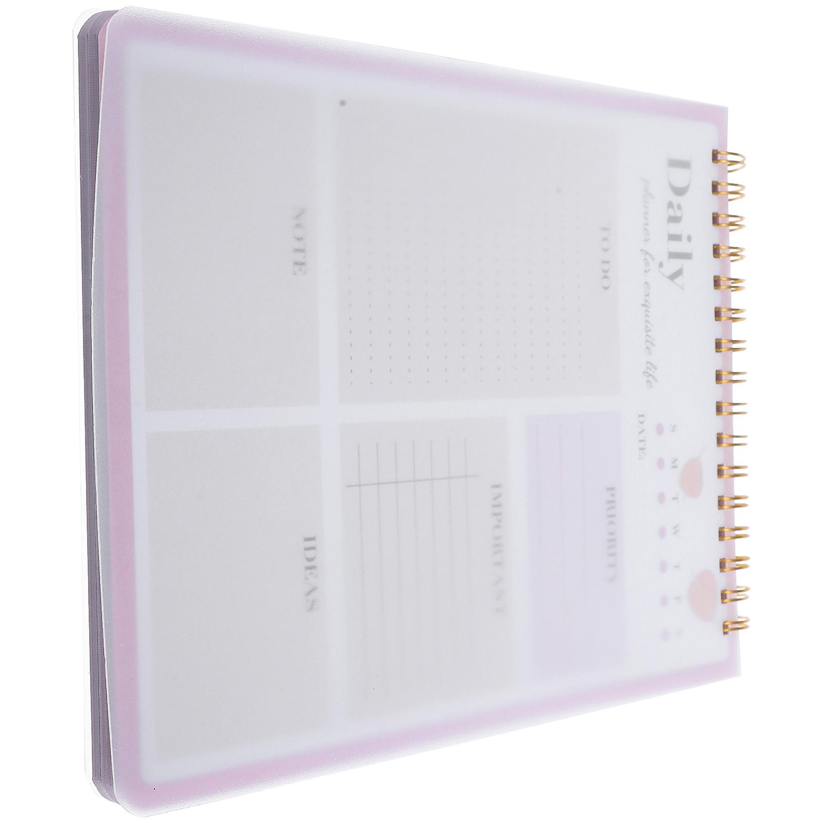 Efficient Plan Pad for Study Management 4Pcs Date Planner Notepad