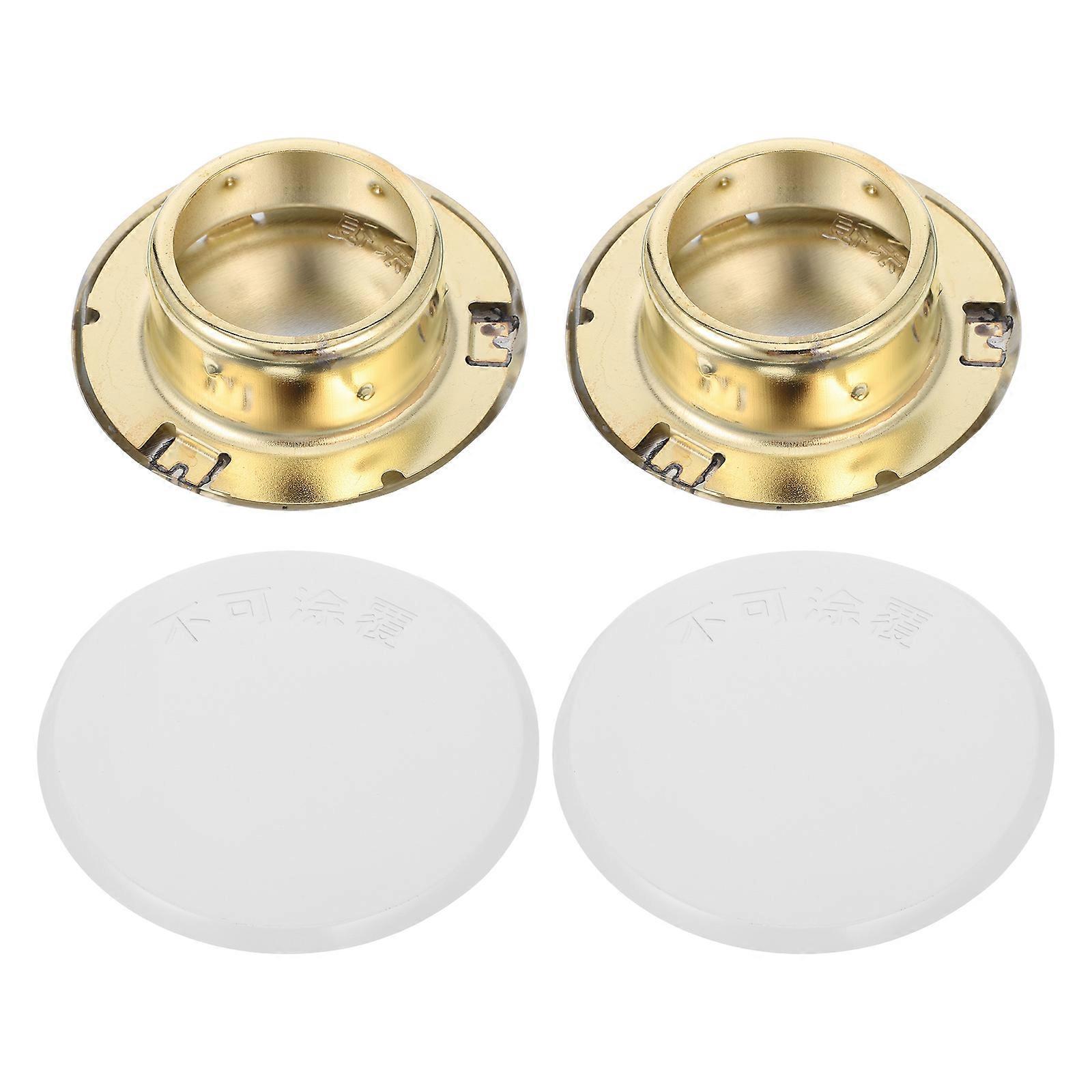 Fire Sprinkler Covers Concealed Head Cover Sturdy Material 4Pcs