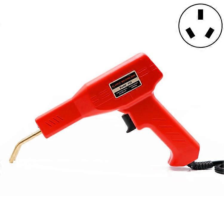 H50 Car Bumper Crack Repair Welding Machine Plastic Welding Nail Artifact, AU Plug(Red)