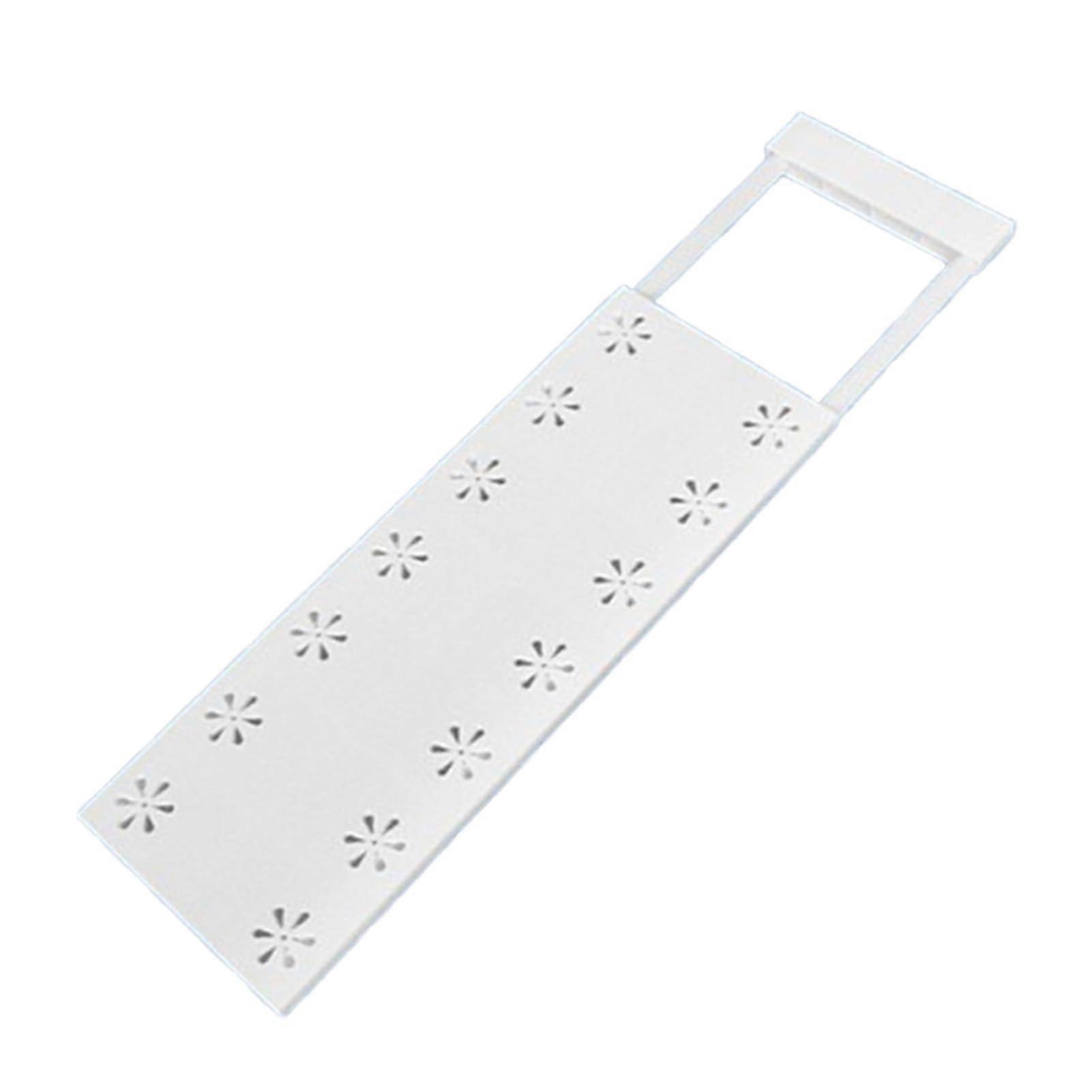 Adjustable Tension Shelf Closet Organizer with Sturdy Steel and NonSlip Pads 10x3248cm