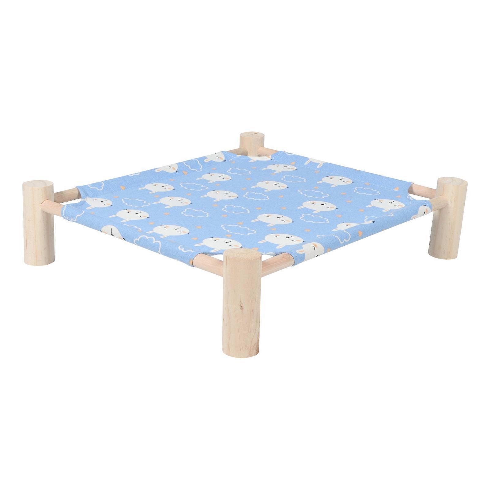 Pet Sleeping Bed Elevated Cat Hammock Detachable Cat Bed 2Pcs Pack