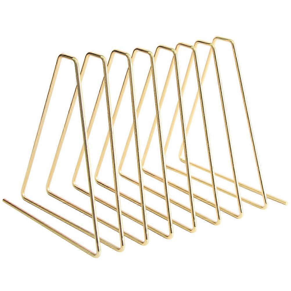 Practical Retractable Bookshelf Triangle Iron for Storage 3Pcs