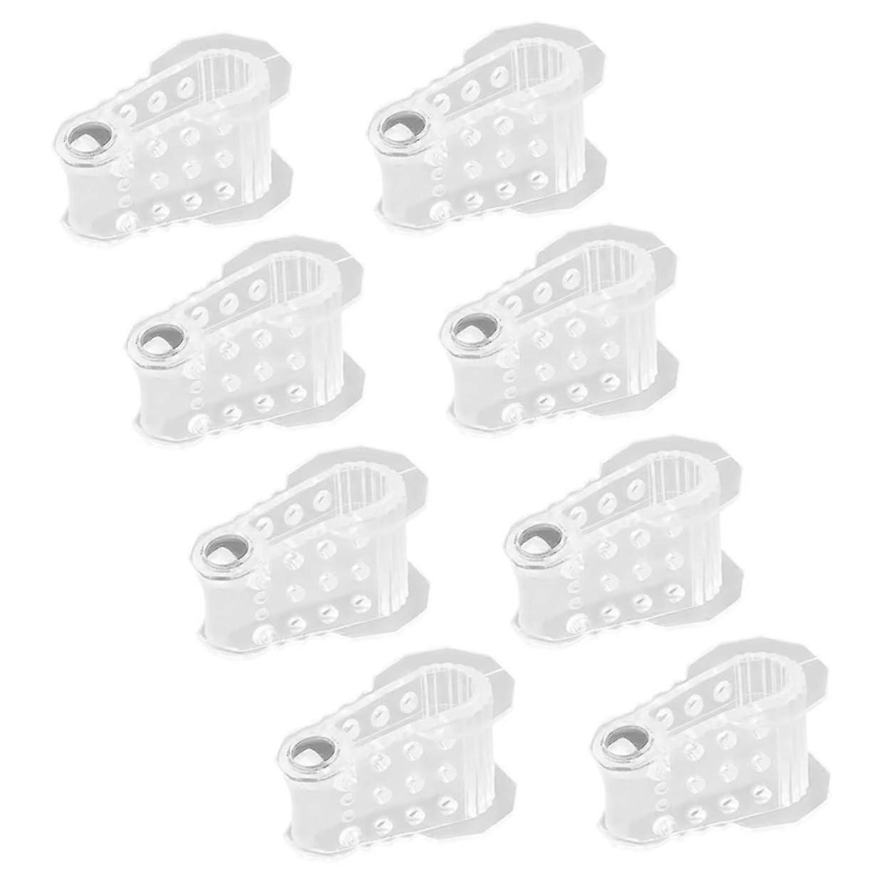 Toe Separators and Bunion Corrector 4 Pairs Soft Reusable Spacers for Comfortable Daily Wear