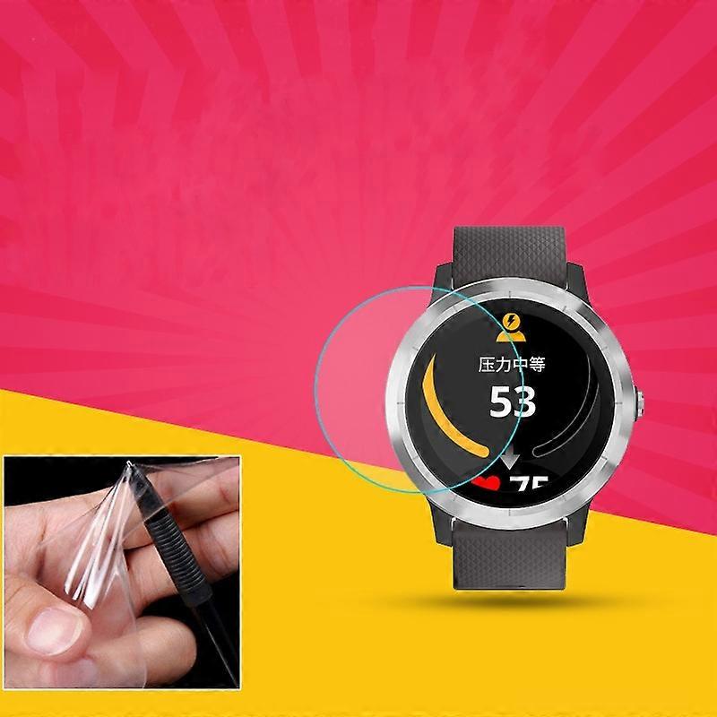 D38mm Explosion-proof Soft TPU Screen Protector for Garmin Vivoactive 4 Smart Watch