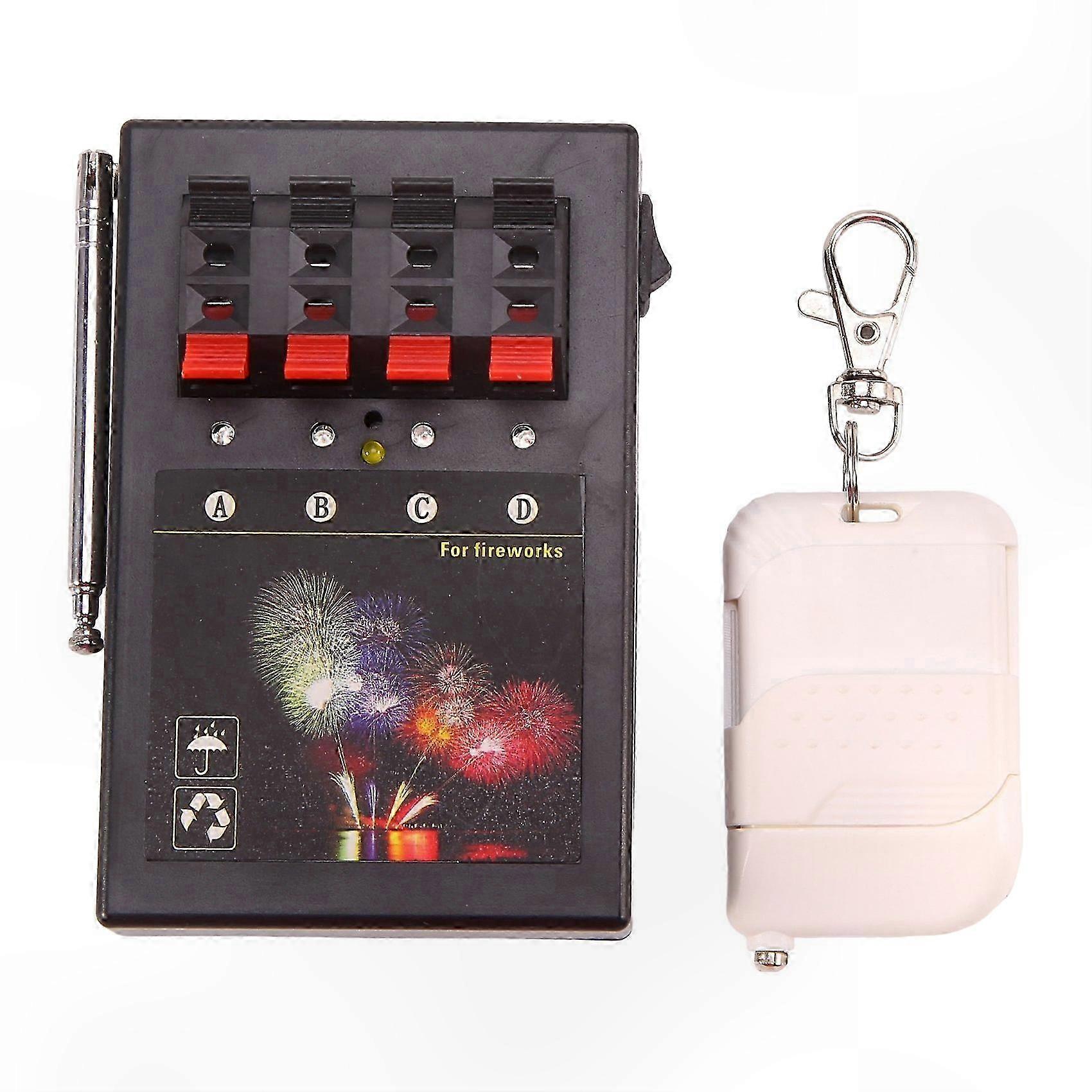 4-Channel Wireless Remote Ignition System for Fireworks Safety Electronic Control Wire