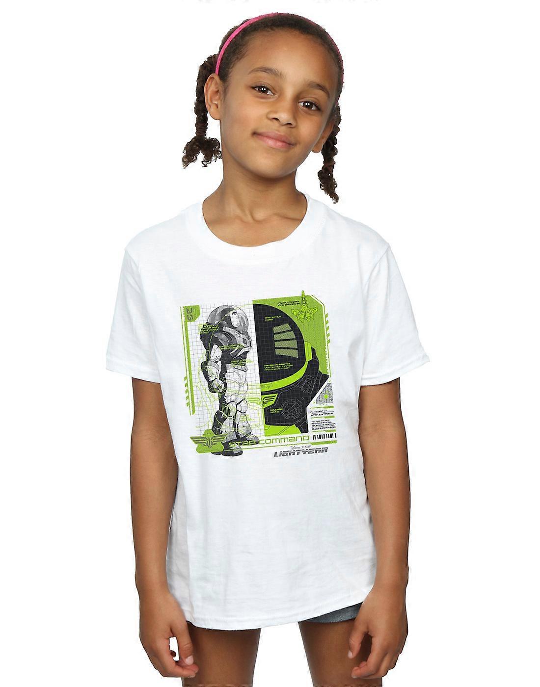 Disney Girls Lightyear Buzz Tech Panel T-Shirt