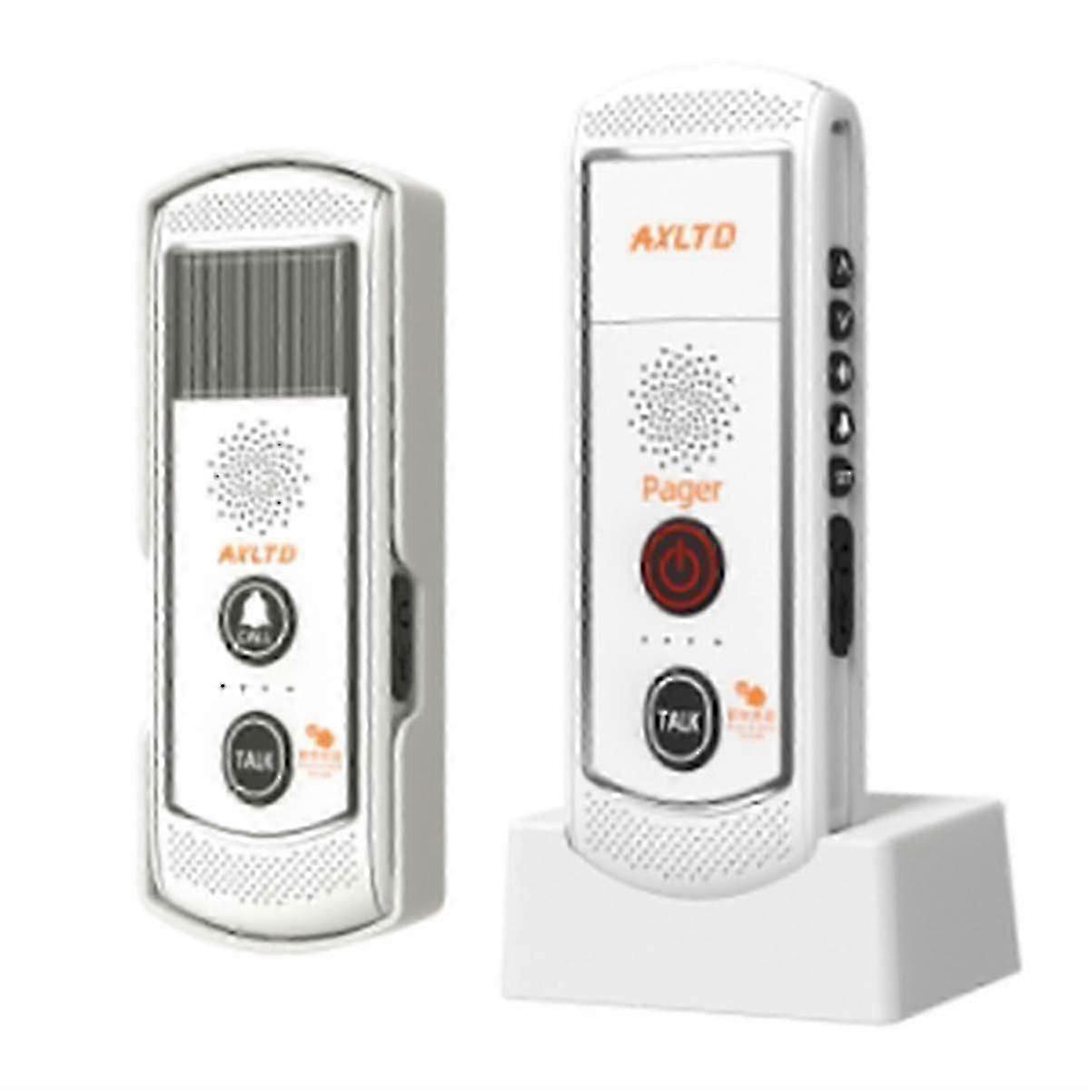 Solar Wireless Intercom Doorbell for Long-Distance Communication Through Walls and Non-Visual Intercom System