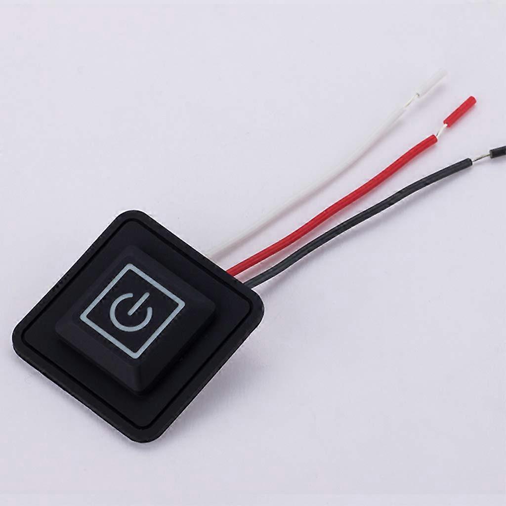 Heated Vest Switch Waterproof Button Control 3 Gear Temperature Controller for Pants and Waistband