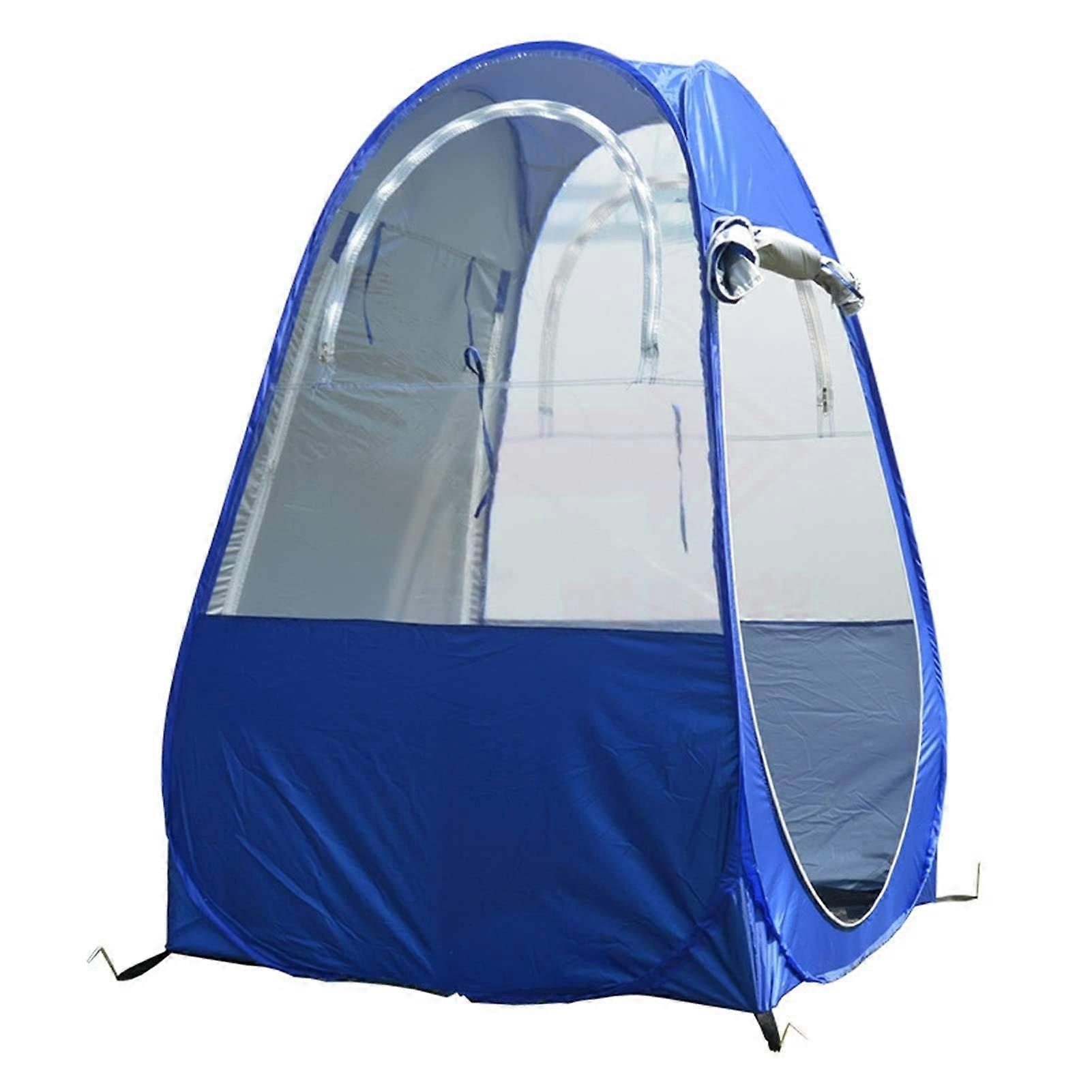 Waterproof Windproof Camping Tent with Dual Windows and Automatic Setup for Single Person