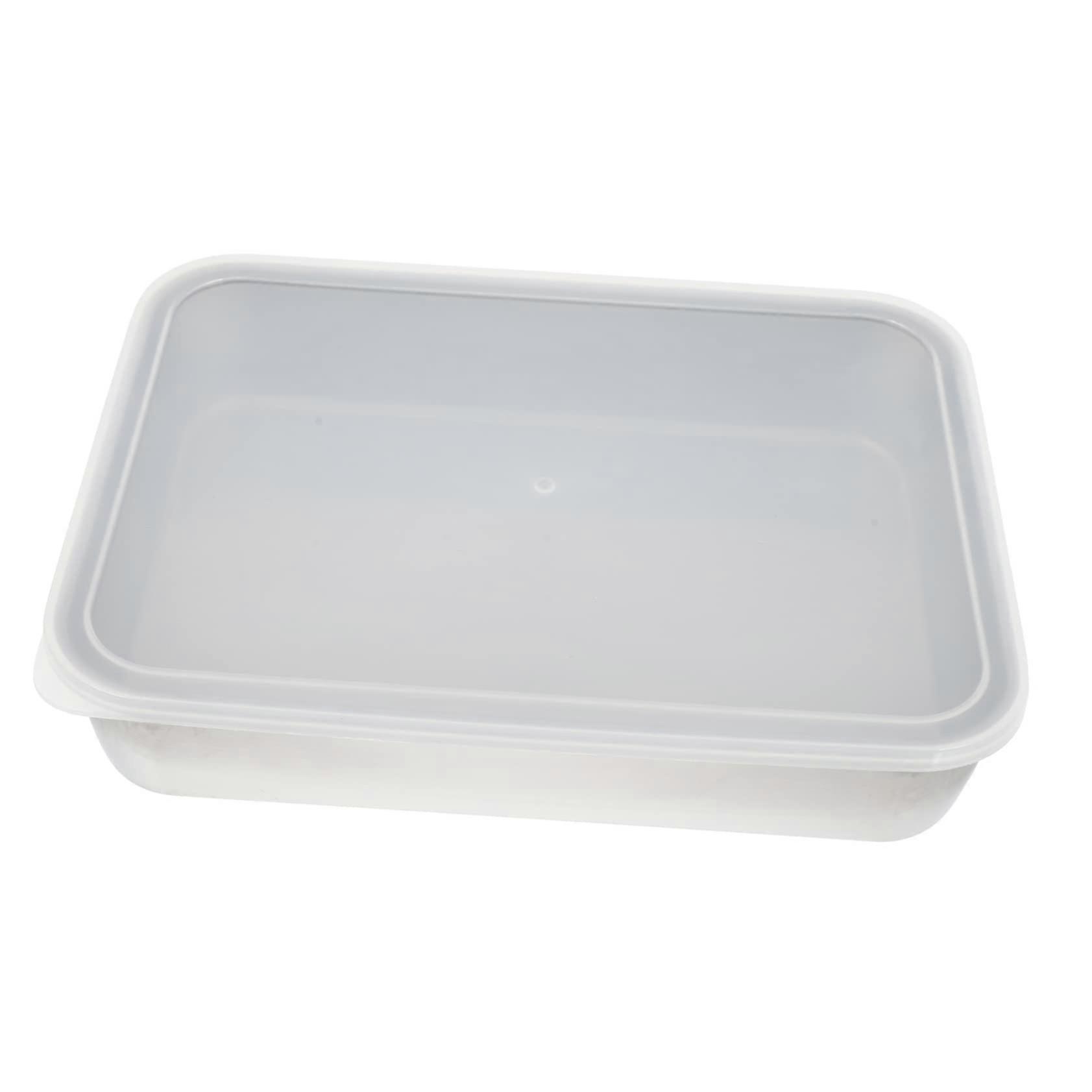 Stainless Steel Bakeware Set with Rectangular Baking Pan, Airtight Meal Prep and MultiPurpose Tray