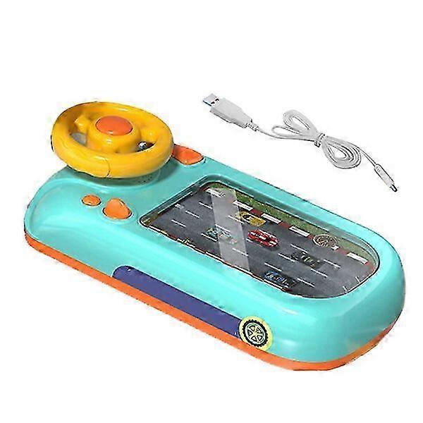 Blue driving toy, about 1220g, develop intelligence and improve hand-eye coordination