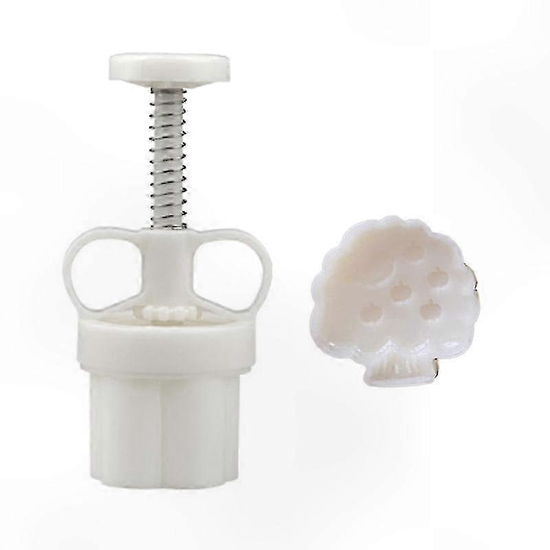 Adjustable Thickness Cookie Stamp with House Shape for Mooncake Making and Gifting