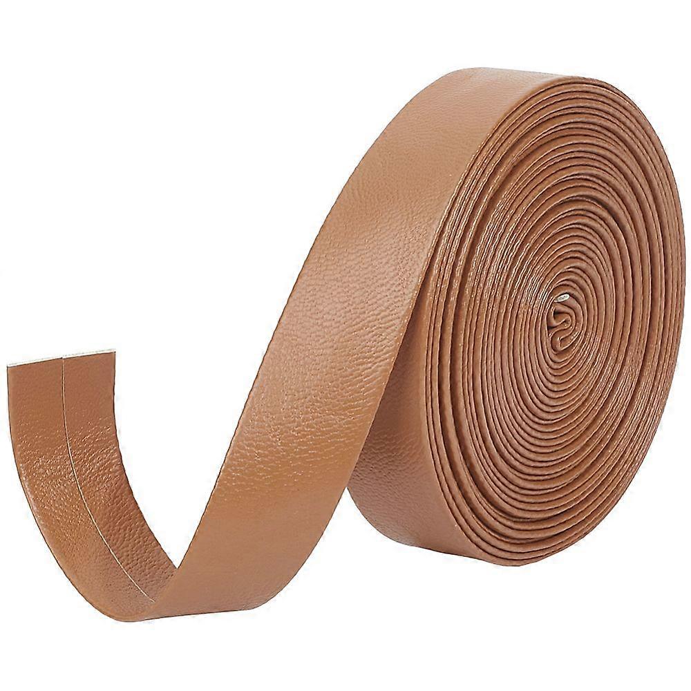 5M Folding PU Leather Flat Cord Peru 20x1mm 5.47 Yards(5m)/bundle