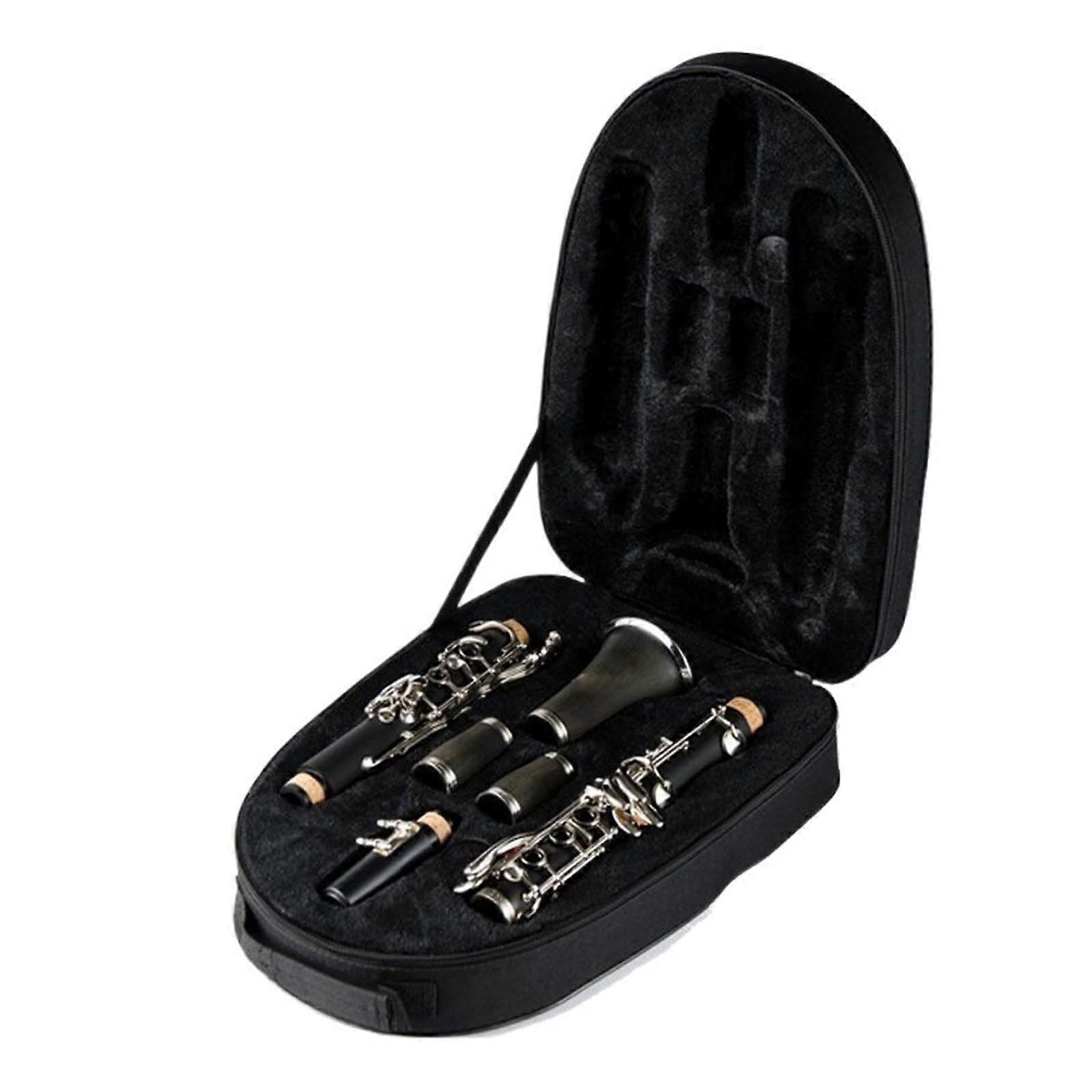 Professional B Flat Clarinet with Case for Beginners and Students Practice and Performance
