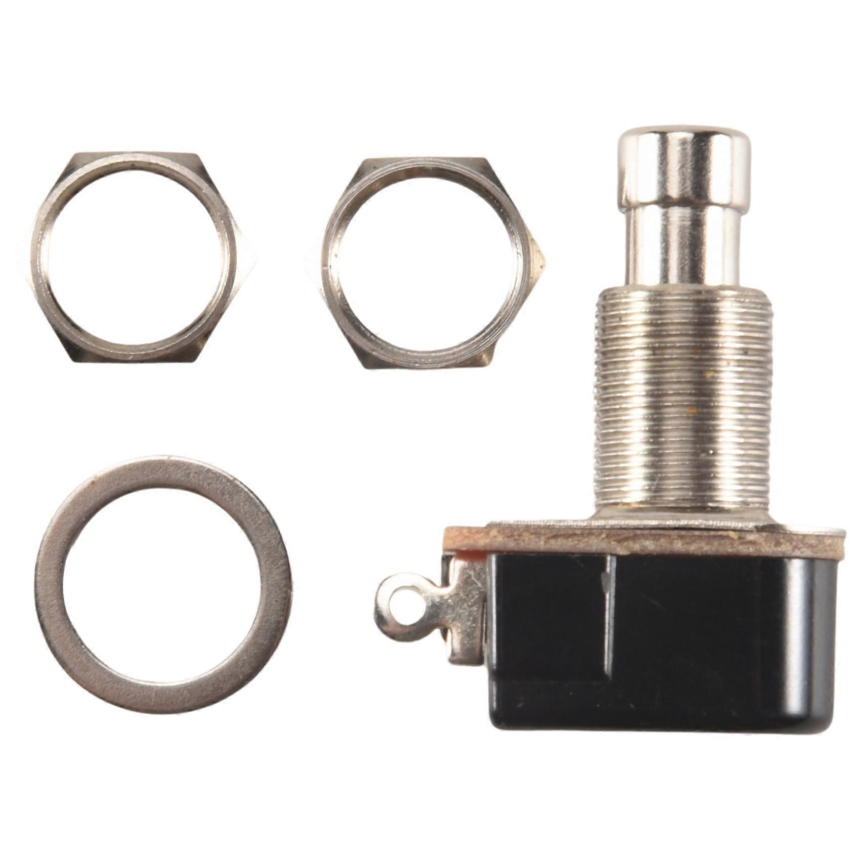 Gitarpedal 2-pinners SPST momentan effektpedal med trykknapp