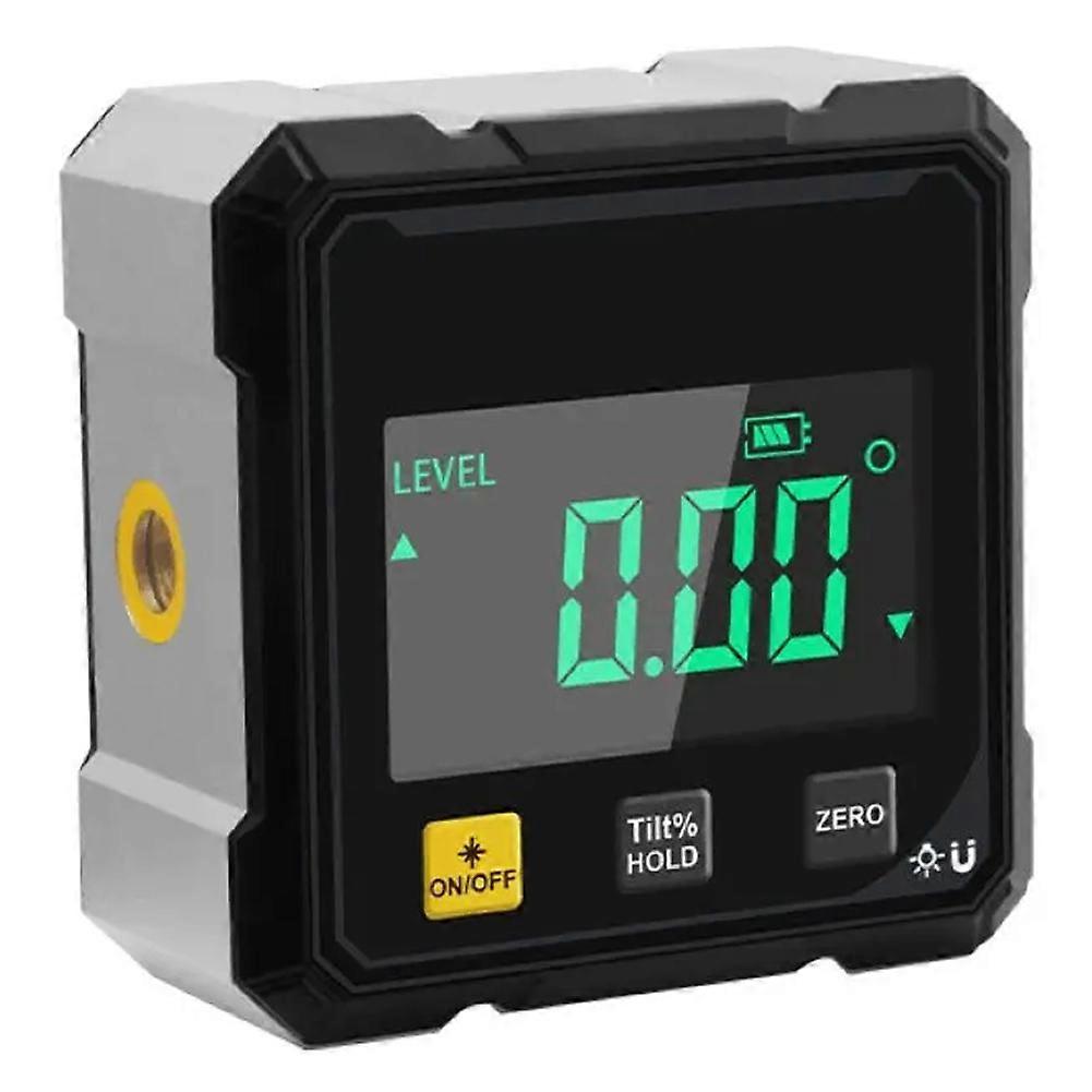 Digital Angle Finder with Electronic Laser, Magnetic Woodworking Measuring Tool