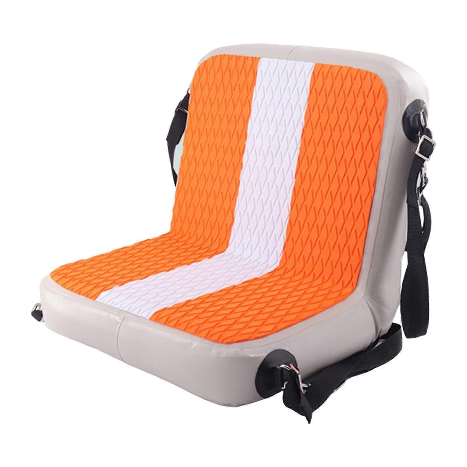 Kayak Seat with Backrest, Inflatable Adjustable Cushion for Paddle Board, Canoe, Rafting, Rowing