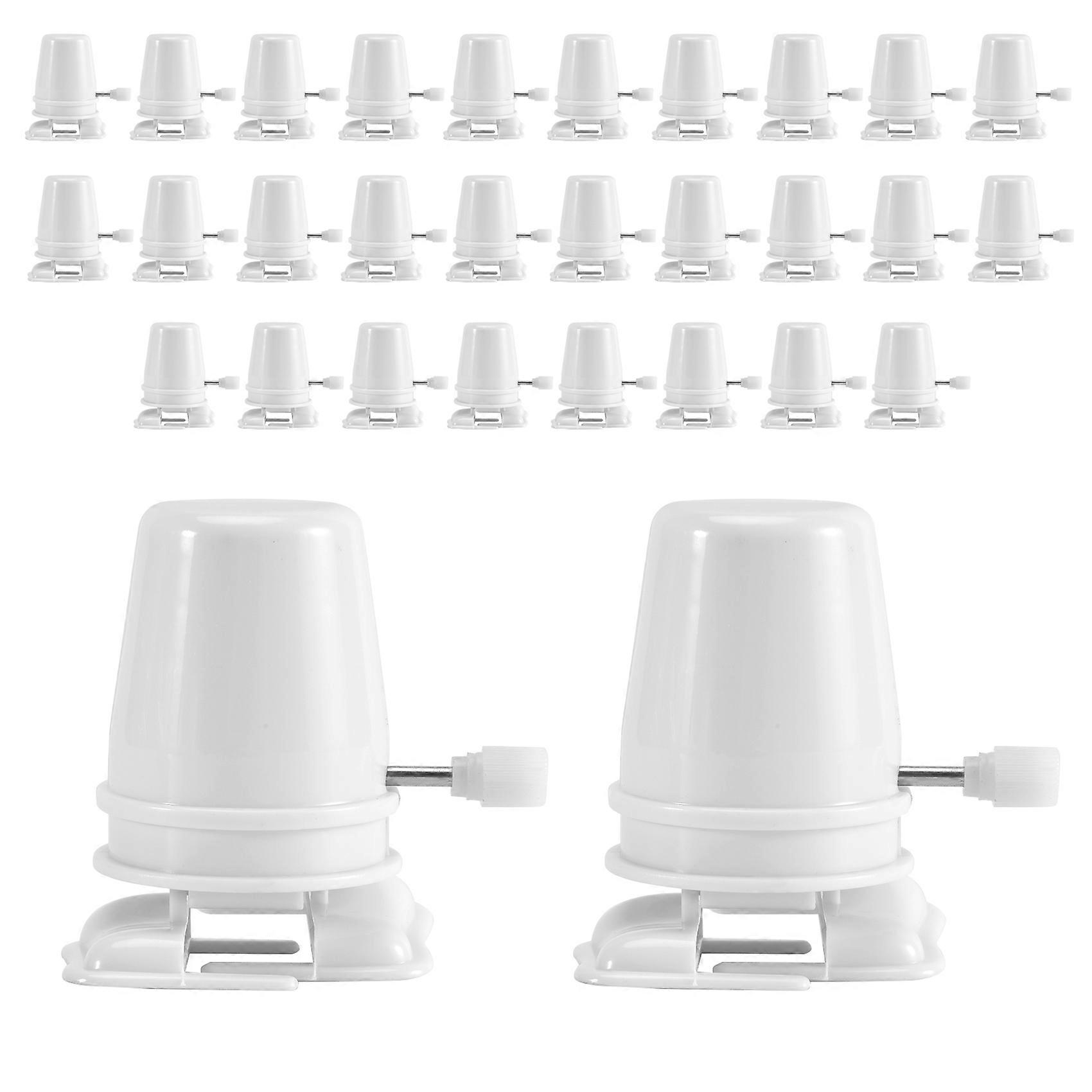 White Clockwork Legged Robot DIY Materials Christmas Clockwork Play Sports Accessories