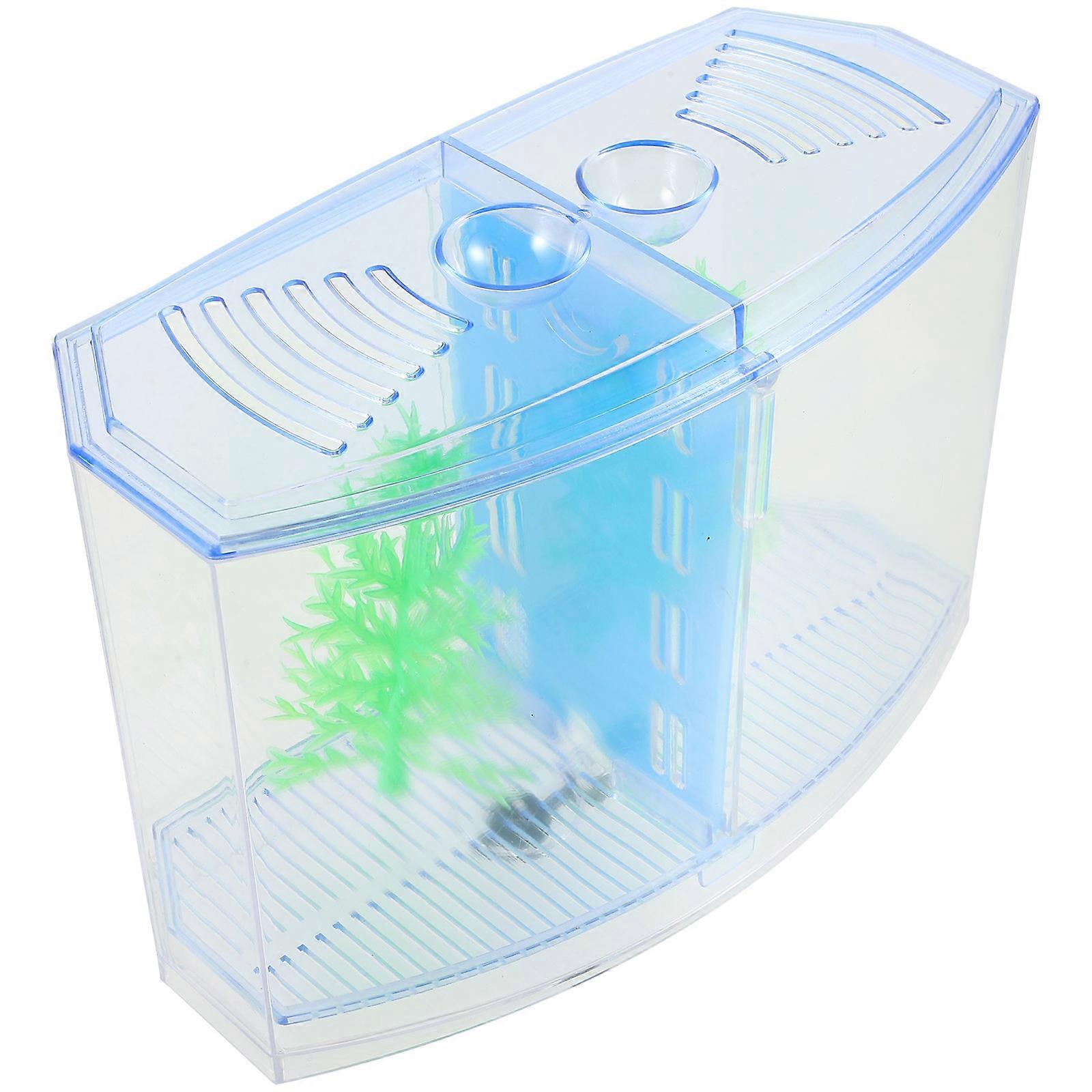 Fish Isolation Box Plastic Breeding Container for Fish Tank