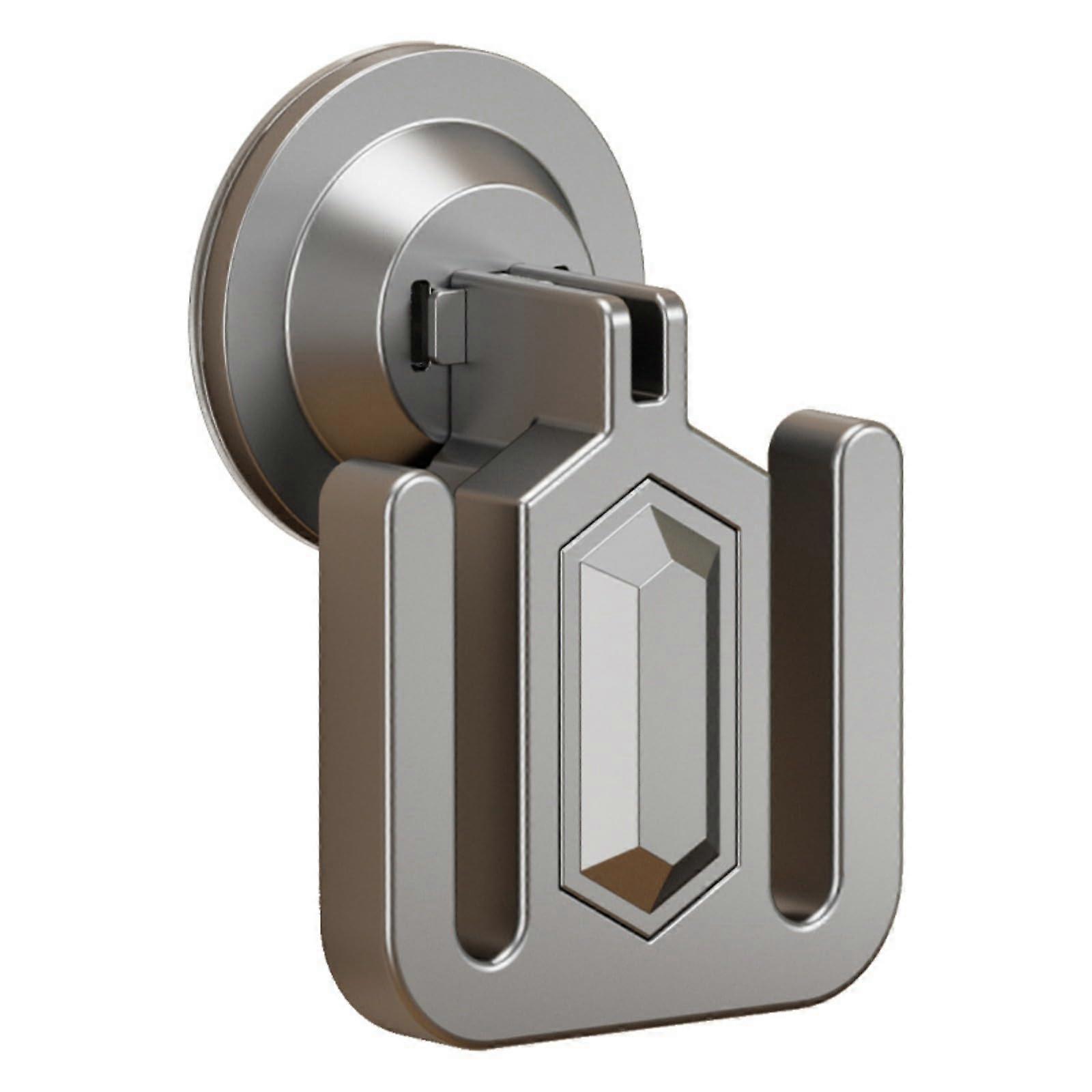 Bathroom Wall Shelf with Suction Cup Shoe Rack, NoDrill SpaceSaving Bathroom Storage