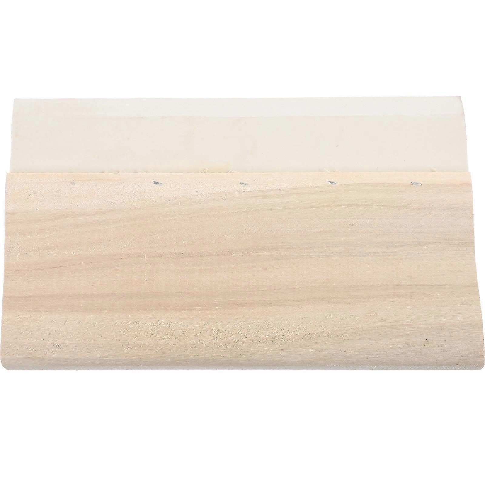 Wooden Ink Screen Printing Squeegee for DIY Application