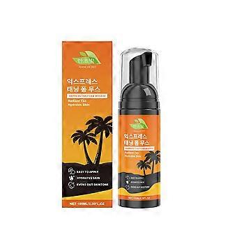 Hanchobit Daily Black-Assist Foam Mousse egaliseert de huidskleur, is een langdurige, milde en hydraterende lichaamsverzorgingsmousse.