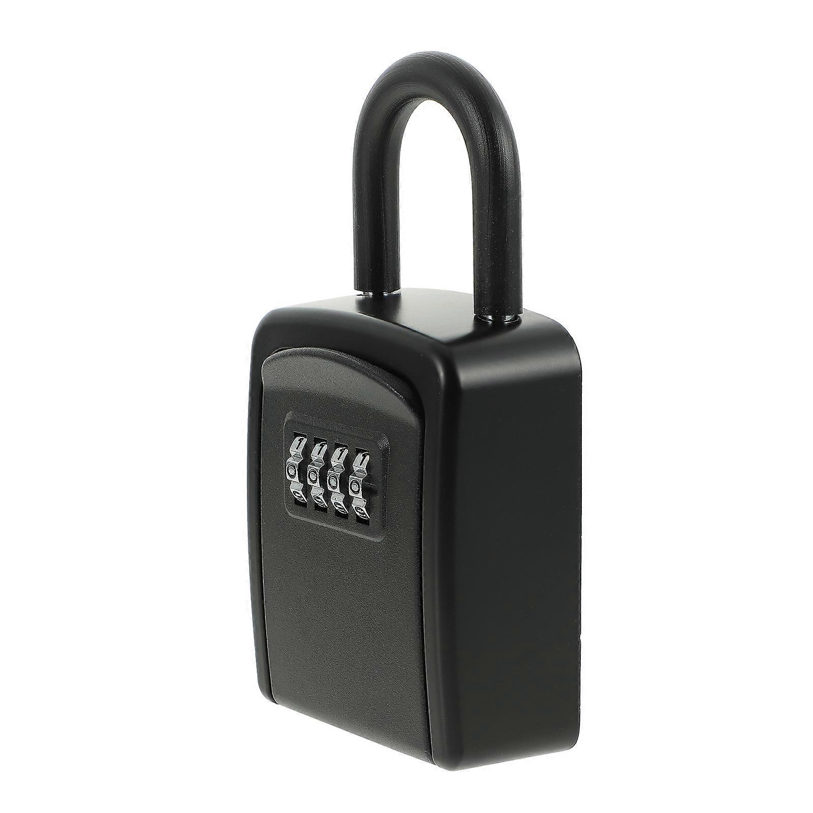 Wall Mounted Key Lock Box Portable Lock Box with Resettable Code 5Pcs