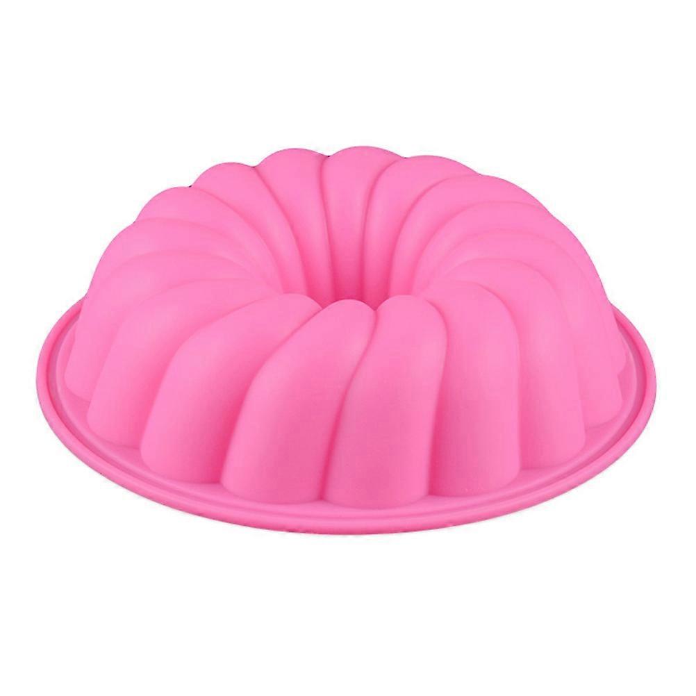Silicone Spiral Pattern Bread Pan Cake Mold for Baking Needs