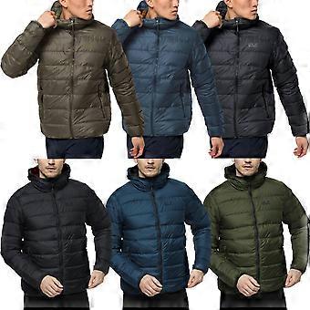 Jack Wolfskin Mens Helium Coupe-vent Hydrofuge Rembourré Down Jacket Manteau