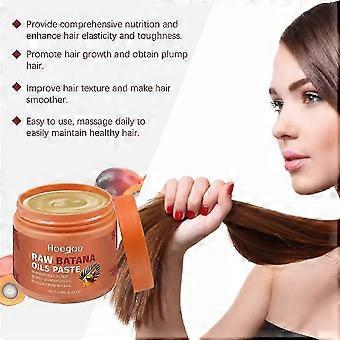 Raw Batana Oil for Hair Growth - 100% Pure, Organic Batana from Honduras for Thick and Strong Natural Hair - Unrefined Cold Pressed Cosmetic Scalp Mas