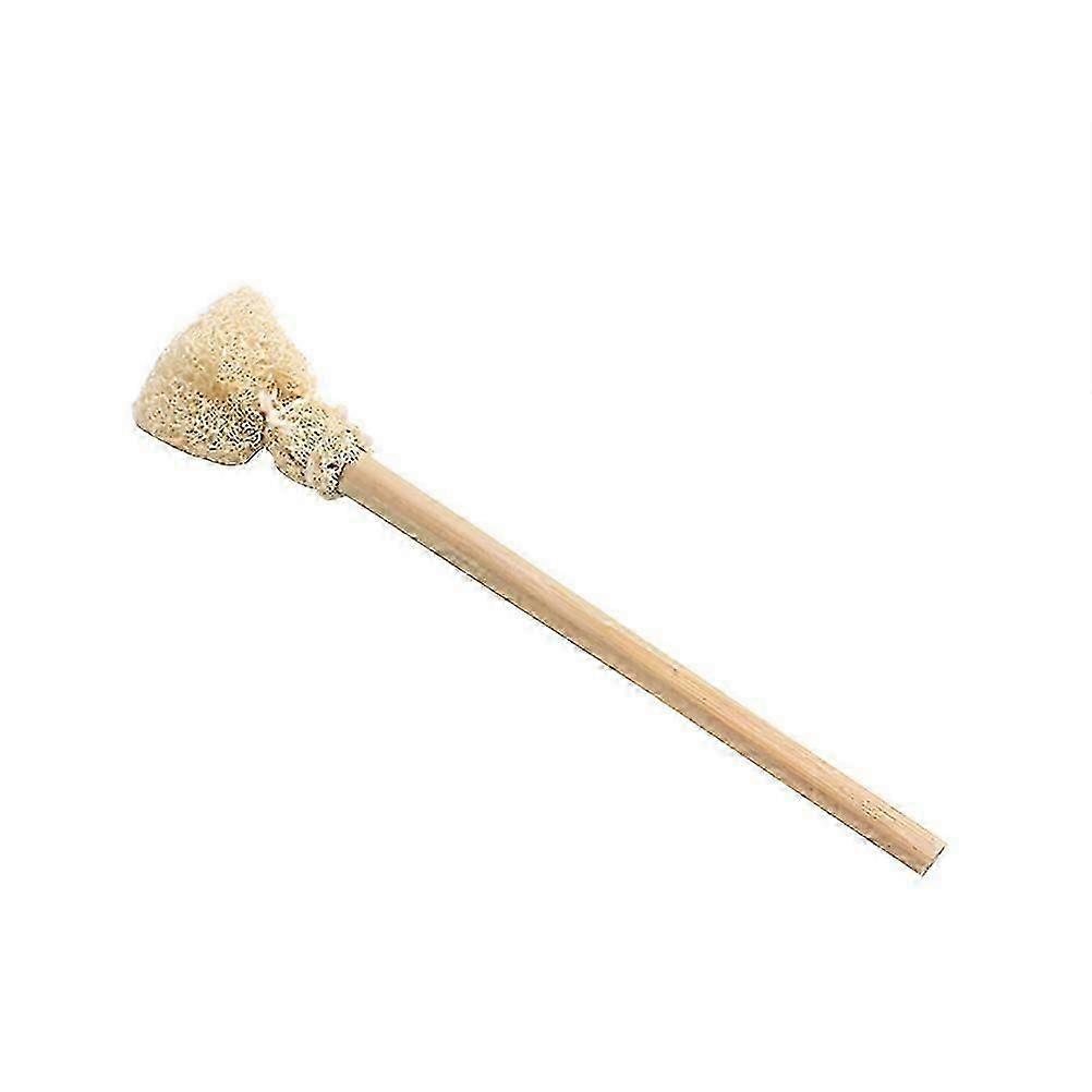 Loofah Sponge Teacup Brush for Kitchen Cleaning Use Multipurpose Tool