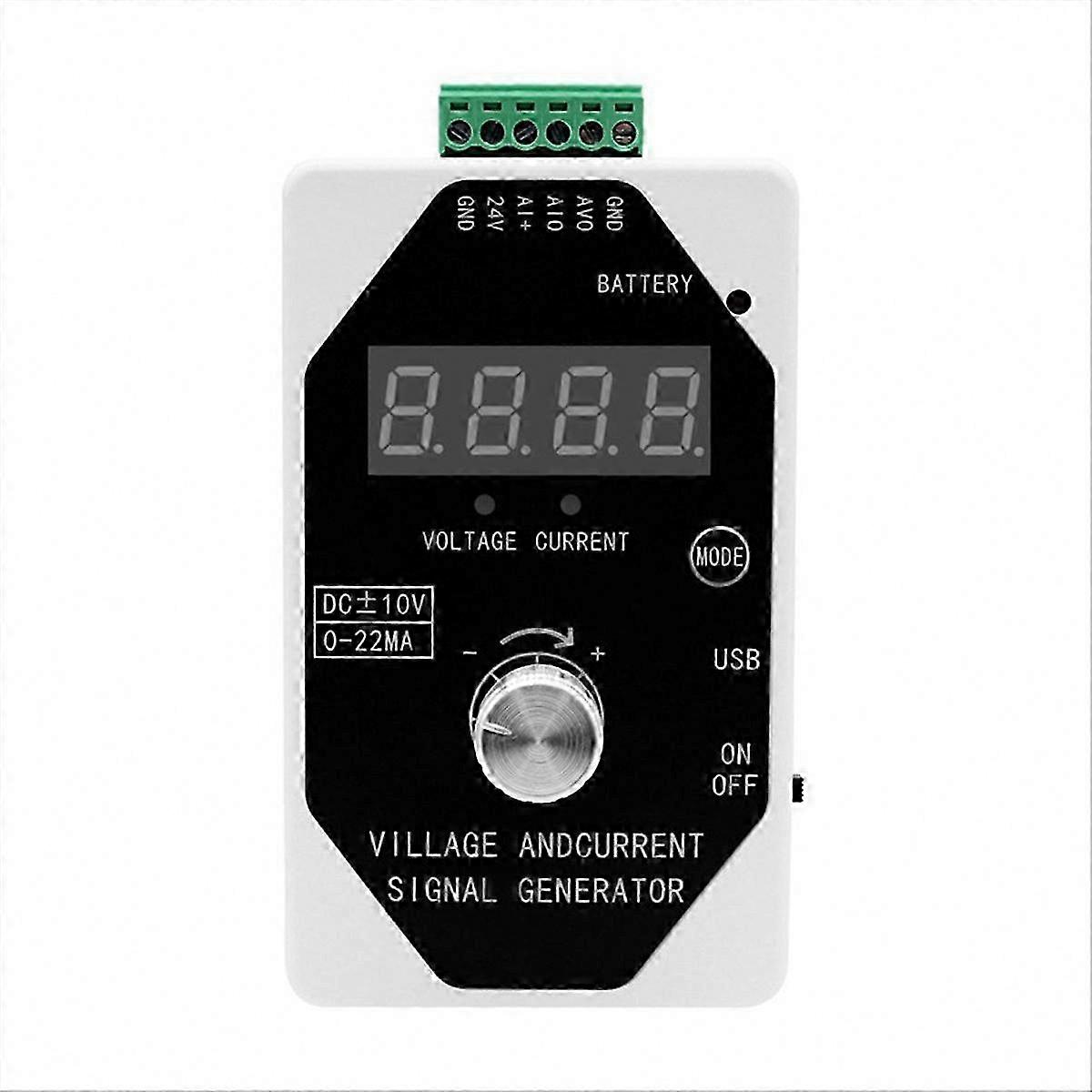 Programmable 4-20mA Signal Generator for Current, Voltage, and Temperature Simulation