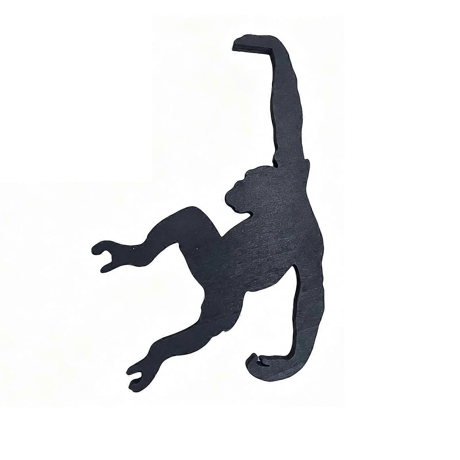 Space Saving Monkey Hook - Wood Construction & Easy Install - for Kitchen & Bedroom