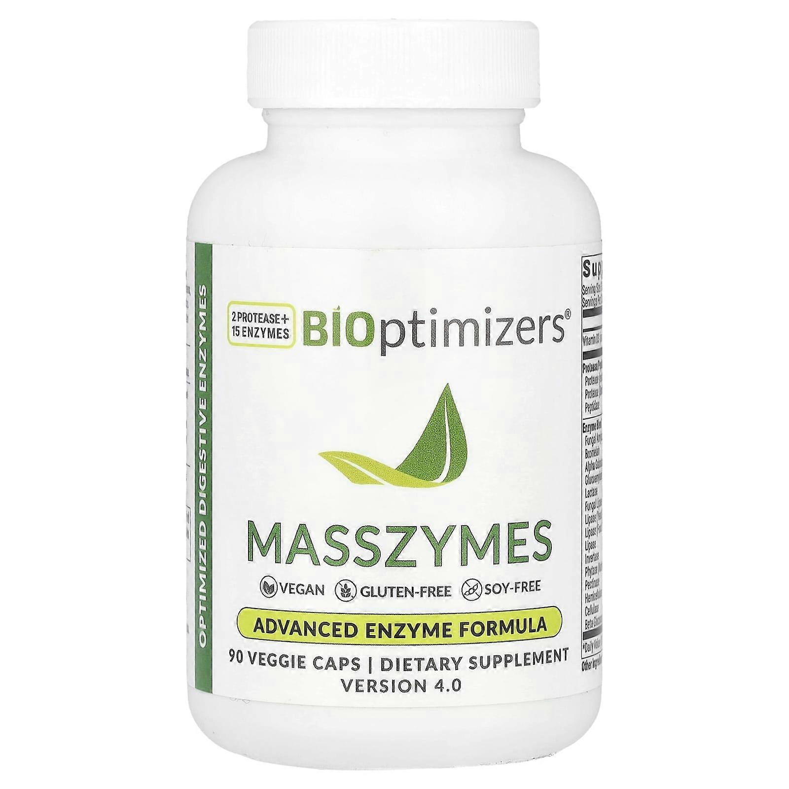 BIOptimizers, Masszymes, 90 Veggie Caps