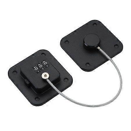 Keyless Refrigerator Lock - Baby Safety Lock, Adjustable Code, Easy Install, Durable ABS & Alloy, Multi-Surface Use