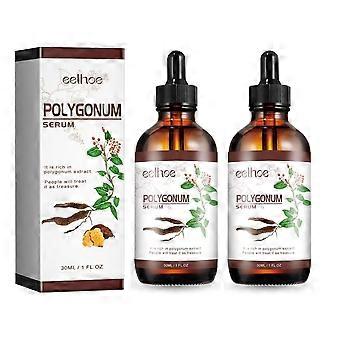 1-3x Polygonum Multiflorum Extract Nourishes Hair Roots, Thickens Hair, Reduces Dryness, Smooths Hair, Covers Gray Hair, And Moisturizes