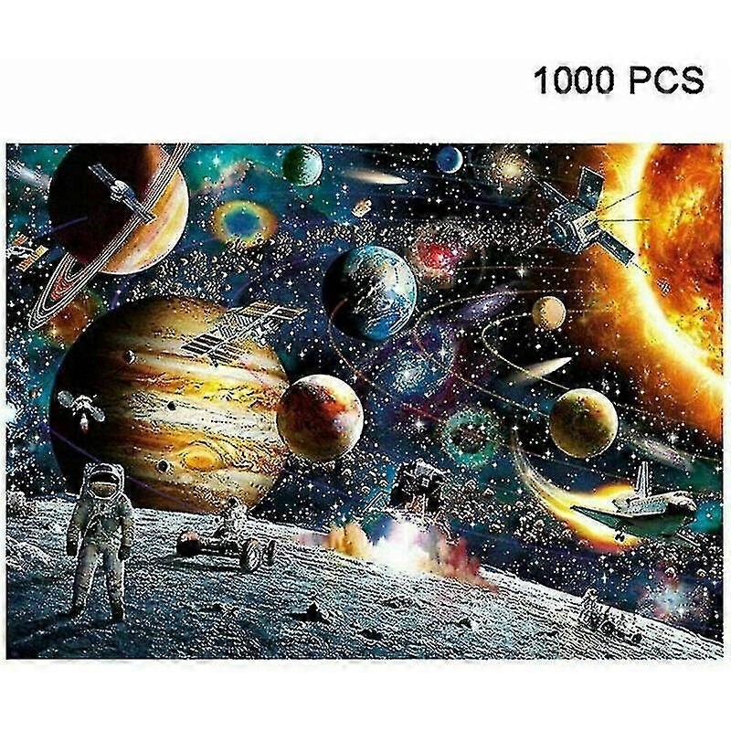 1000pcs puzzel ruimtereiziger