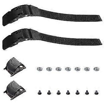 2 Sets Tool Accessories Men Roller Skates Buckle Skating Shoes Energy Strap Skates Buckles Accessory Straps Replacement