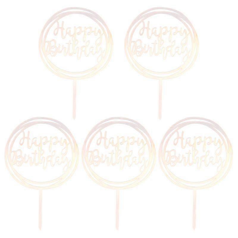 5pcs cake decorations, Birthday Cake Decoration