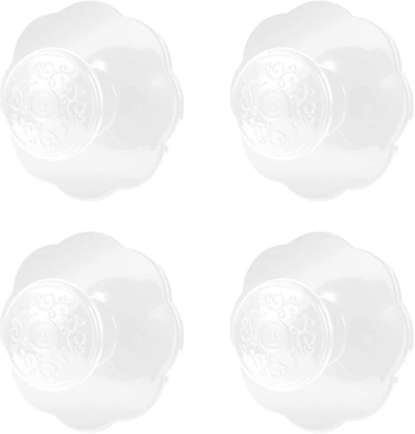 Self Adhesive Flower Pull Handles, Self-stick Drawer Knobs Instant Cabinet Drawer Handle Stick-on Handles Cupboard Knobs Without Drill Handle For Kitc
