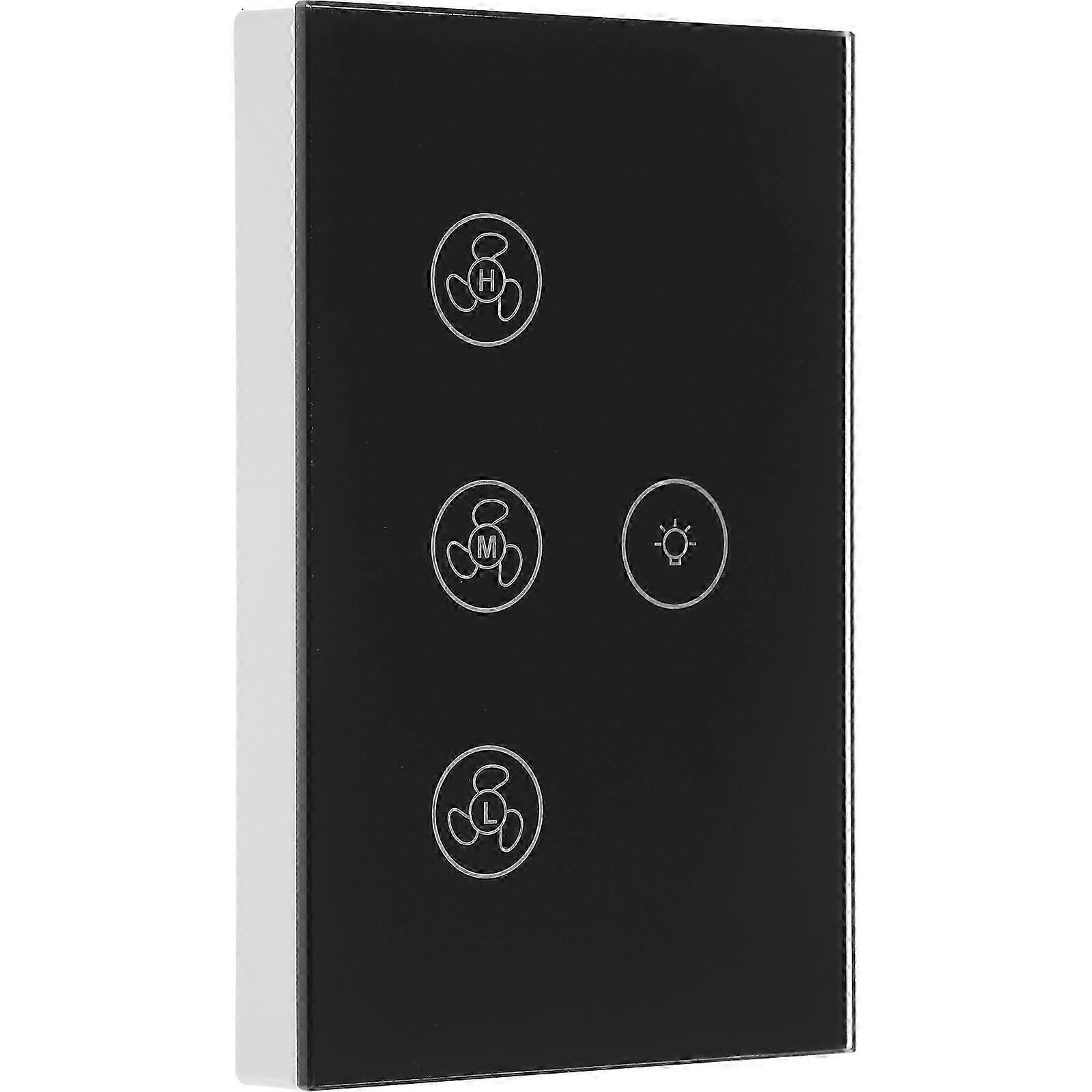 Lighted Ceiling Fan Control Home Electronics 12.00X8.60X3.40cm 1Set