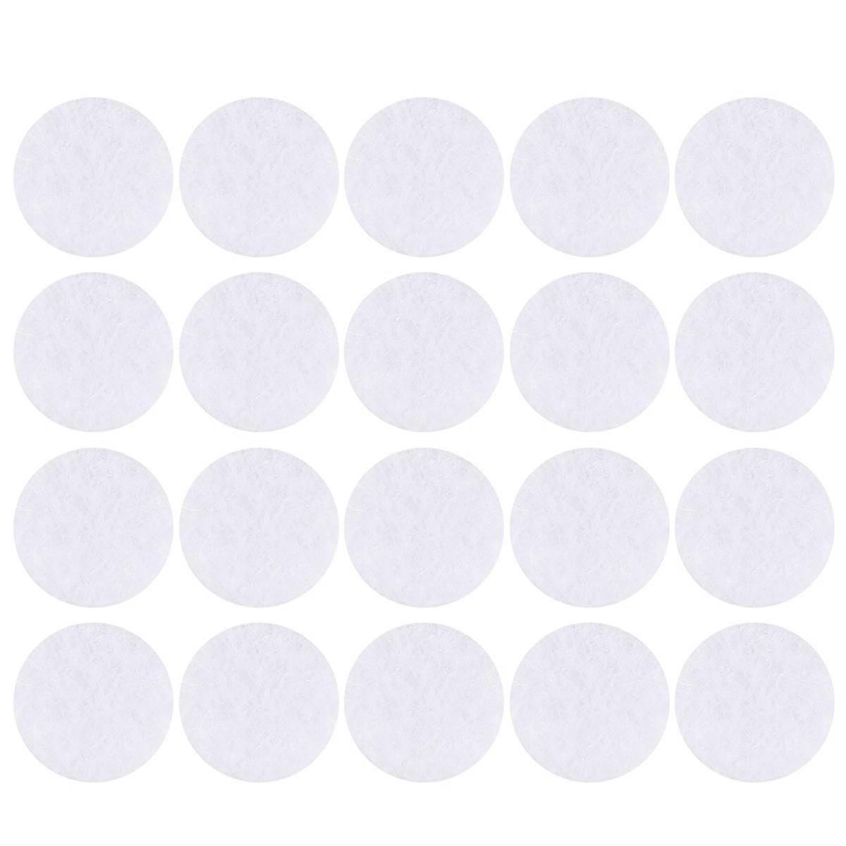 Replacement Cotton Pads | Cotton Air Filtration & Cupping Device Pads, 1.6x0.1cm, 2Pack