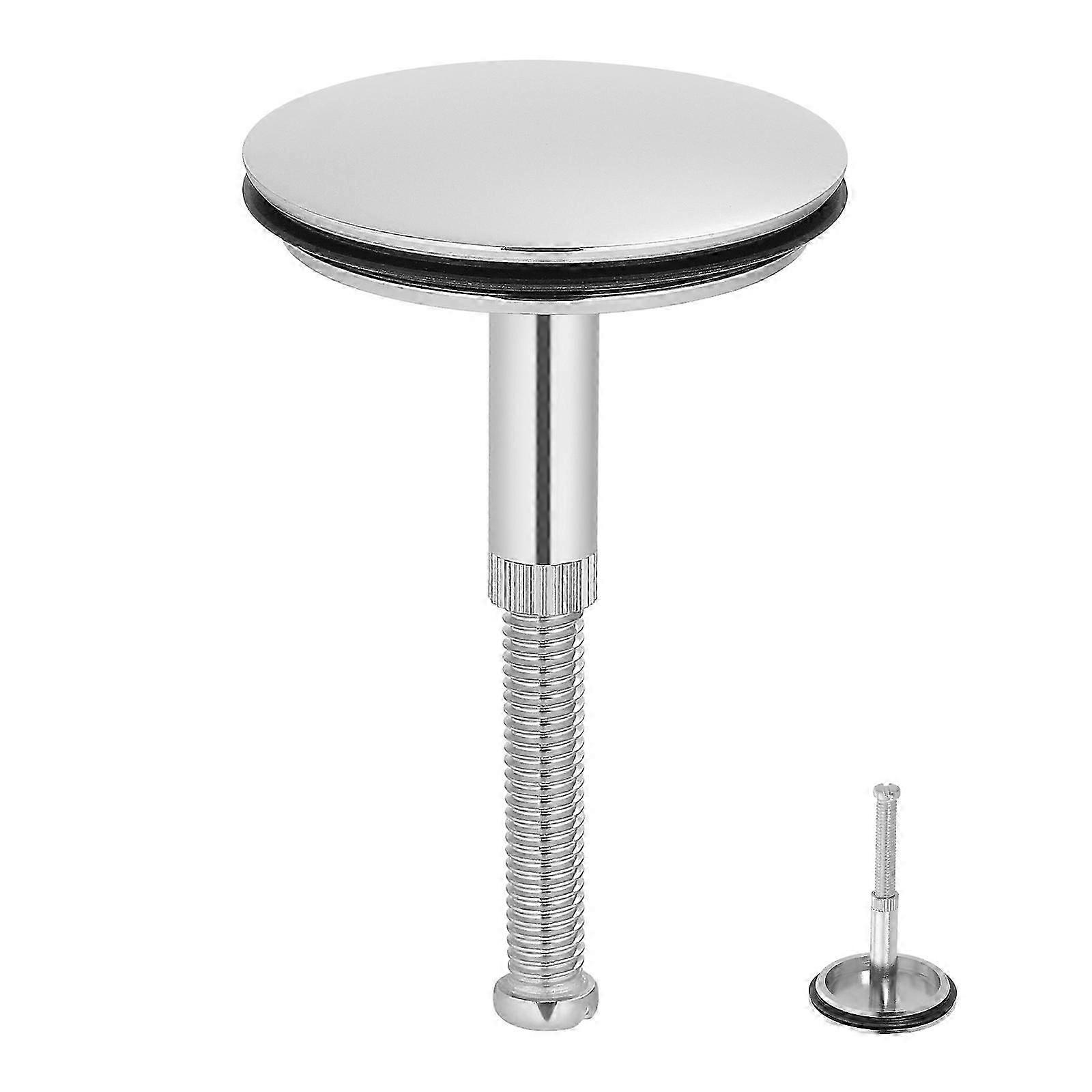 Bath Plug Rotary Copper Bathroom Drainer for Fast Draining
